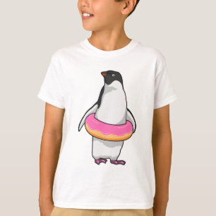 Penguin with Donut T-Shirt