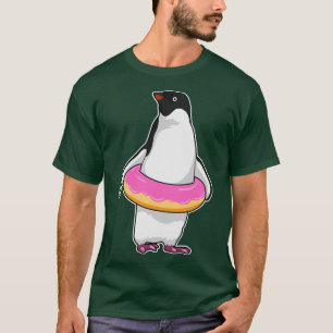 Penguin with Doughnut T-Shirt