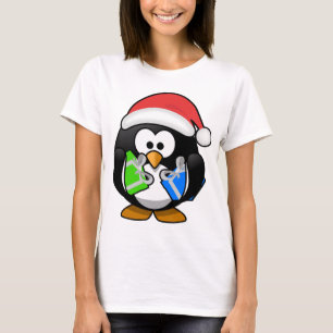 Penguin with Gifts T-Shirt