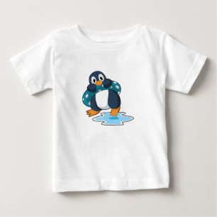 Penguin with Lifebuoy Baby T-Shirt