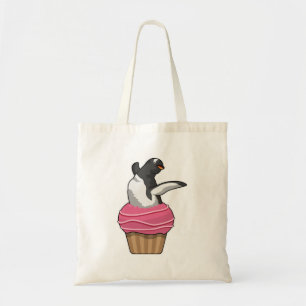 Penguin with Muffin Tote Bag