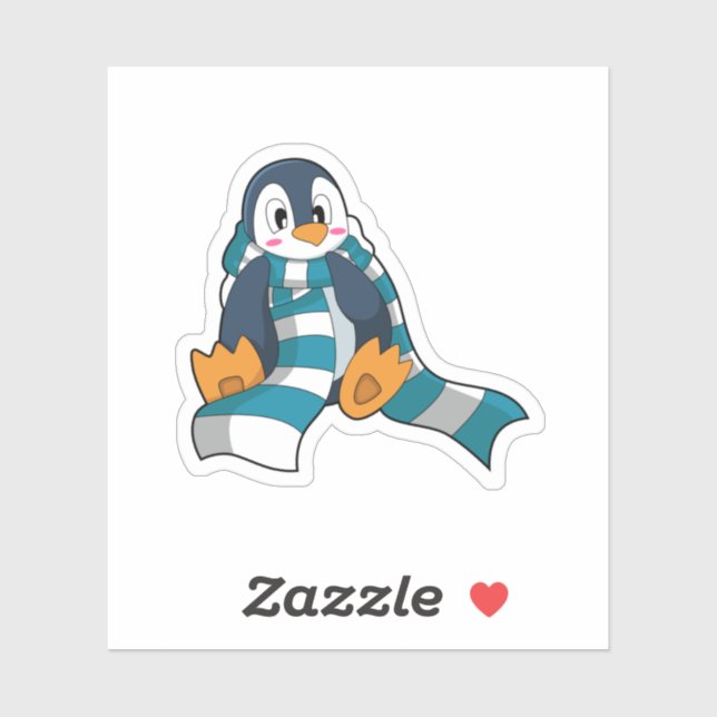 Penguin with Scarf (Sheet)