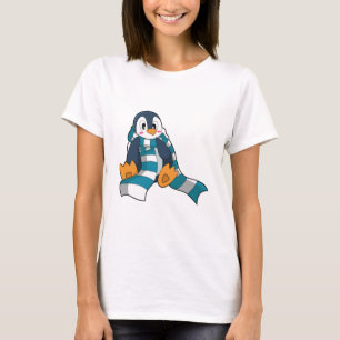 Penguin with Scarf T-Shirt