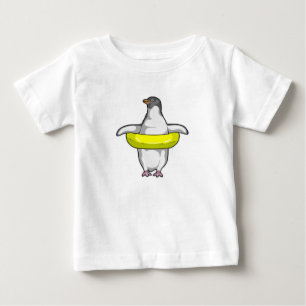 Penguin with Swim ring Baby T-Shirt