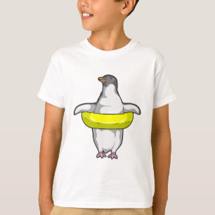 Penguin with Swim ring T-Shirt
