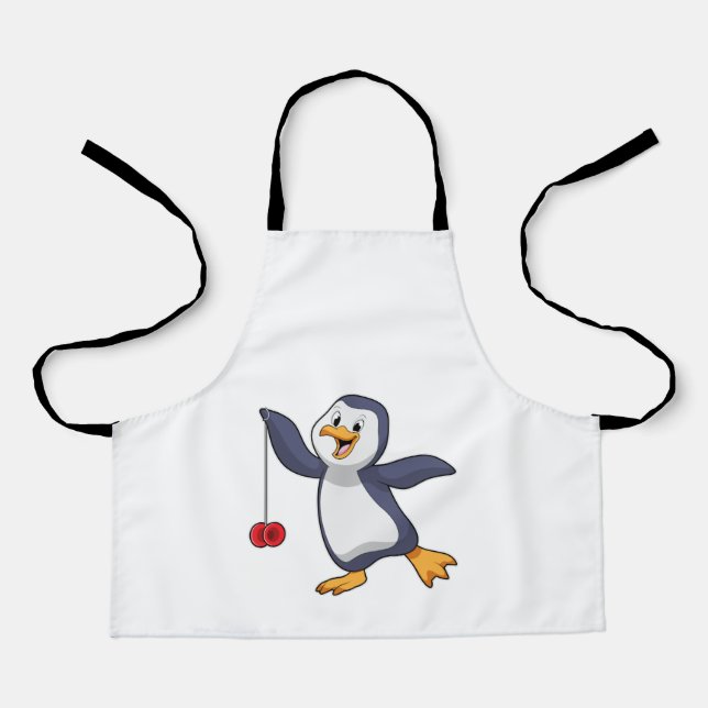 Penguin with Yo-Yo Apron (Front)