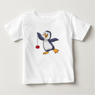 Penguin with Yo-Yo Baby T-Shirt