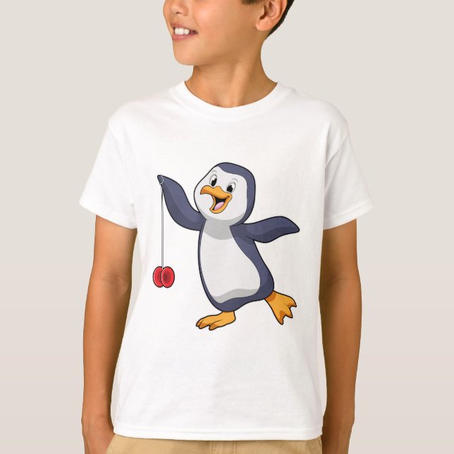 Penguin with Yo-Yo T-Shirt (Front)