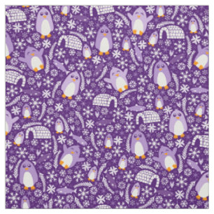 Penguin Wonderland Fabric