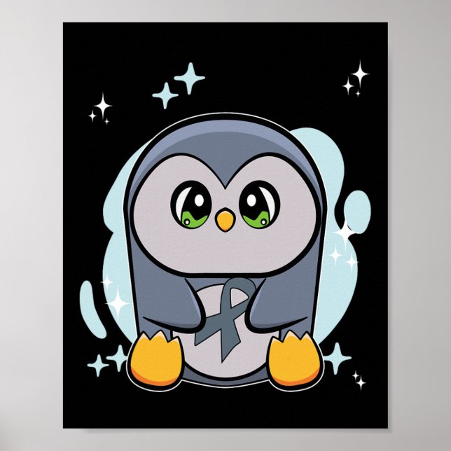 Penguin World Dyslexia Awareness  Poster (Front)