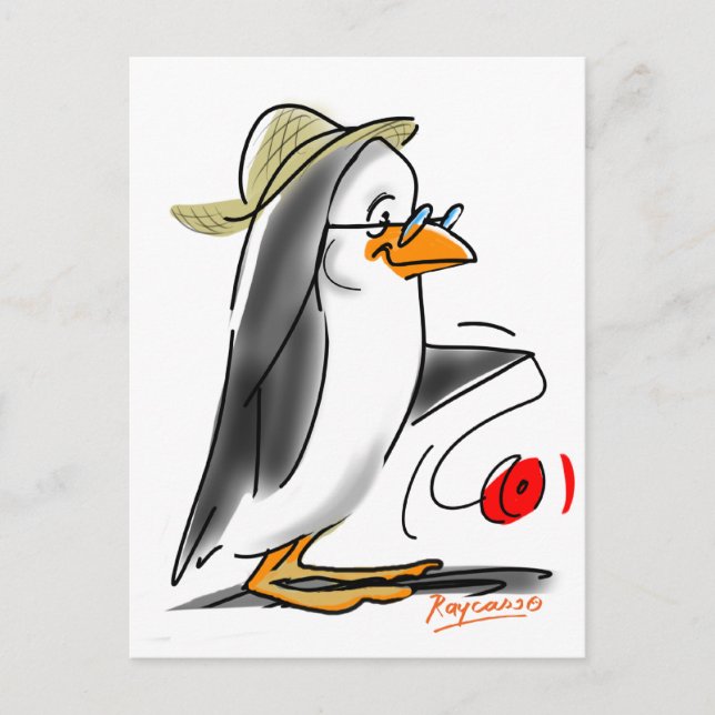 PeNgUiN YoYo Postcard (Front)