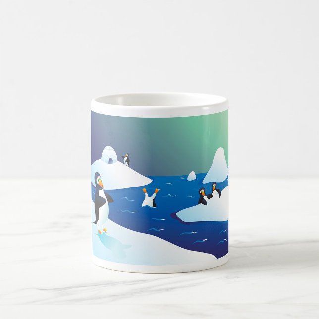 Penguins And Ice Coffee Mug (Creator Uploaded)