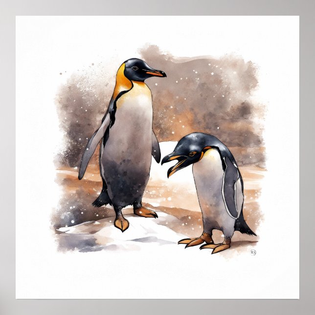 Penguins - Archival Art Print (Front)