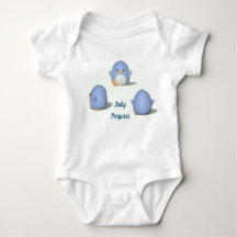 Penguins Baby Bodysuits