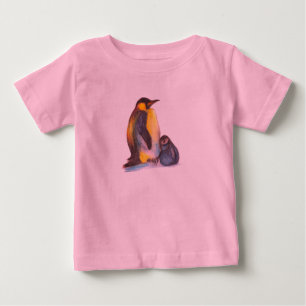 Penguins Baby Tutu Bodysuit, Pink T-Shirt