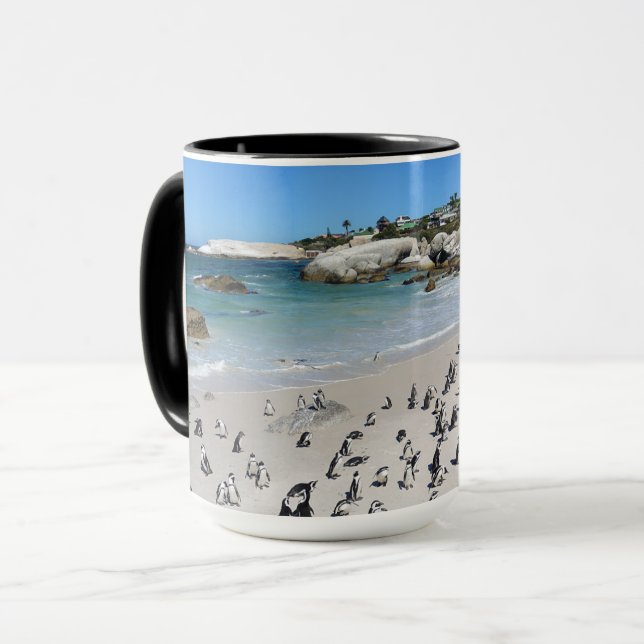 Penguins Boulders Beach | South Africa Mug (Front Left)