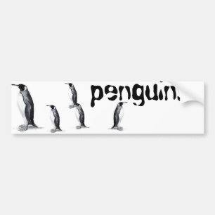 penguins.. bumper sticker