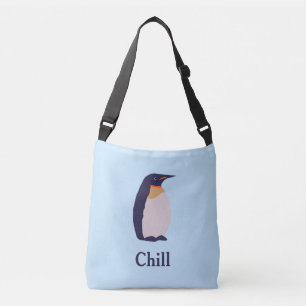Penguins, chill crossbody bag