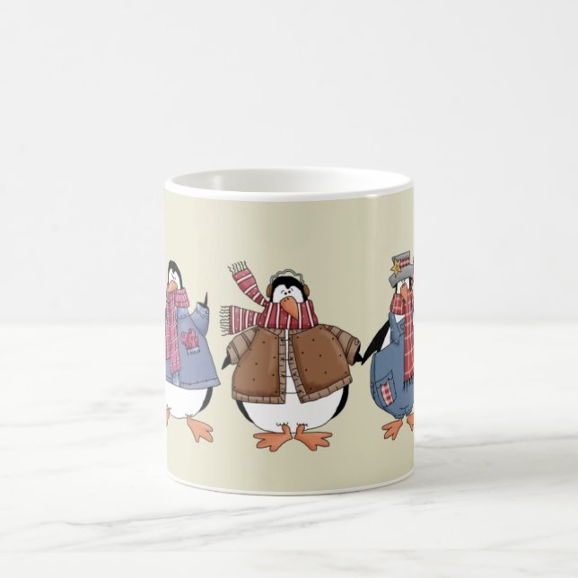 Penguins Christmas Mug (Center)
