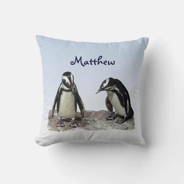 Penguins Cushion (Front)
