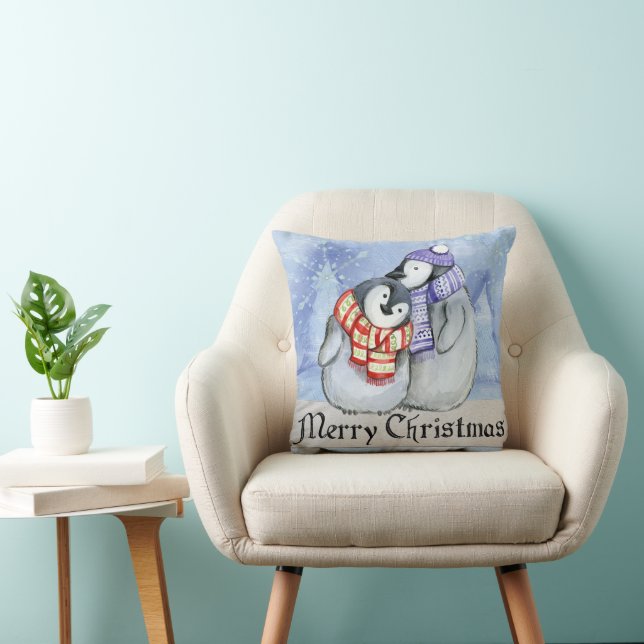 Penguins Cushion (Chair)