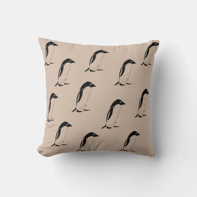 Penguins Cushion (Front)