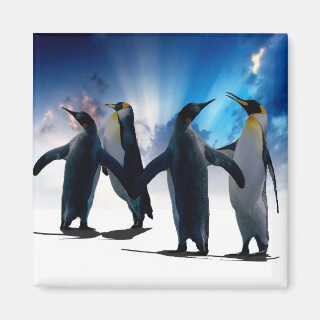 Penguins dance magnet (Front)