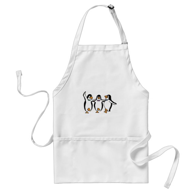 Penguins Dancing Standard Apron (Front)
