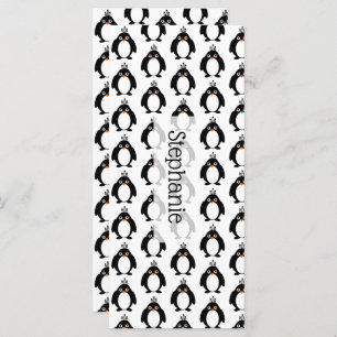 Penguins Design Bookmark