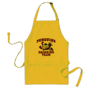 Penguins Drinking Team Apron