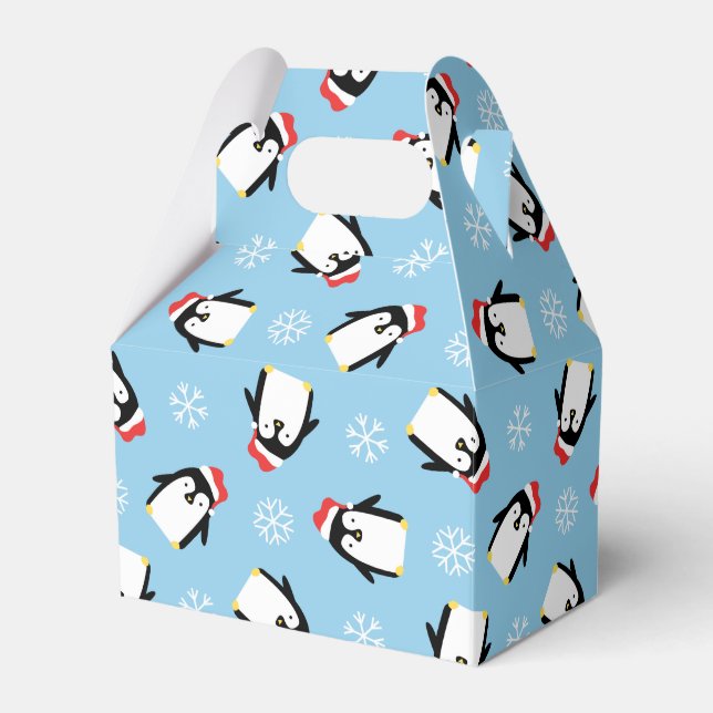 Penguins Favour Box (Front Side)