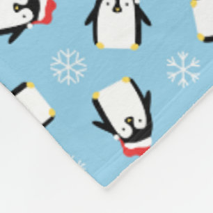 Penguins Fleece Blanket