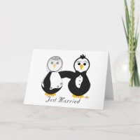 Penguins Getting Married Just Married