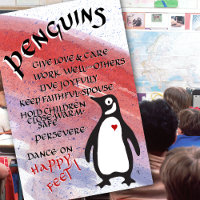 PENGUINS GREAT VALUES EXAMPLES DANCE HAPPY
