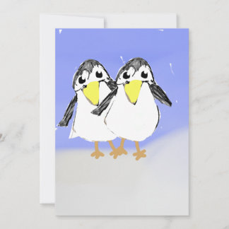 Penguins Holiday Card