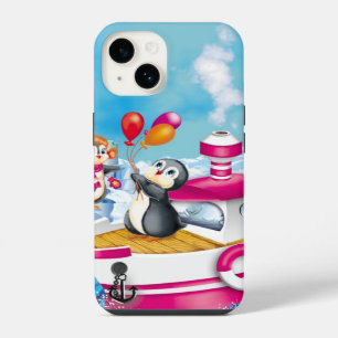 penguins in Antarctica iPhone 14 Case