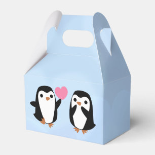 Penguins in Love Favour Box