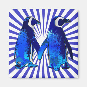 Penguins in Love - Magnet