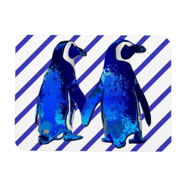 Penguins in Love - Magnet (Horizontal)