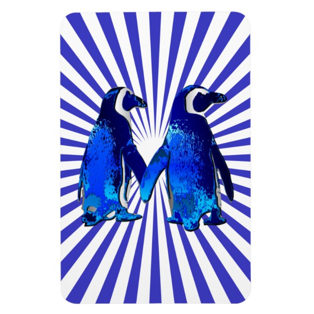 Penguins in Love - Magnet (Vertical)