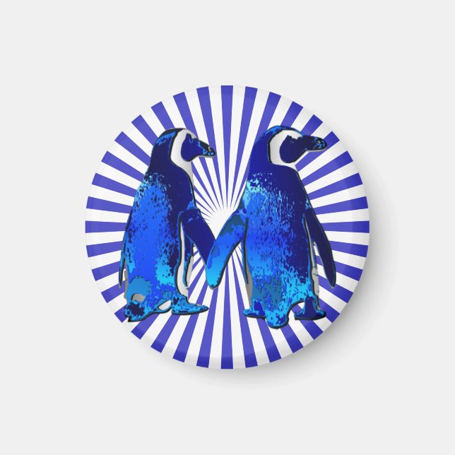 Penguins in Love - Magnet (Front)