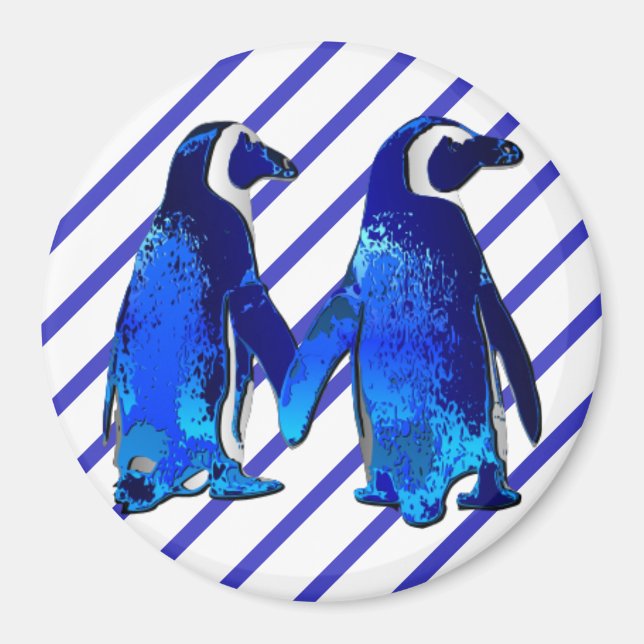 Penguins in Love - Magnet (Front)