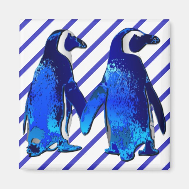 Penguins in Love - Magnet (Front)