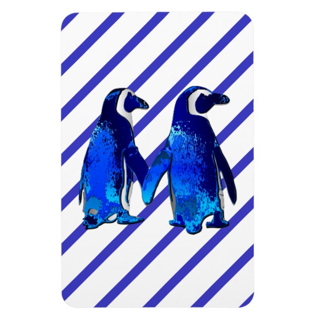 Penguins in Love - Magnet (Vertical)