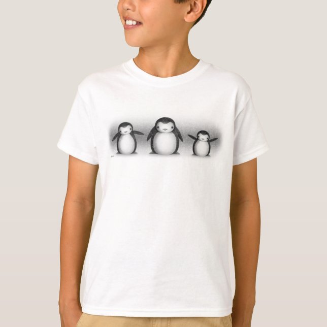 "Penguins" kids T-Shirt (Front)
