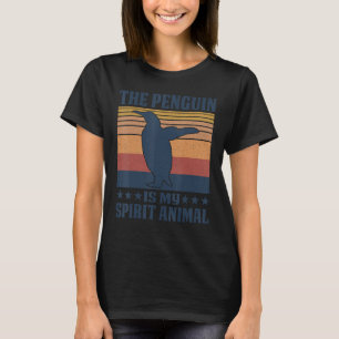 Penguins Kids The Penguin Is My Spirit Animal T-Shirt