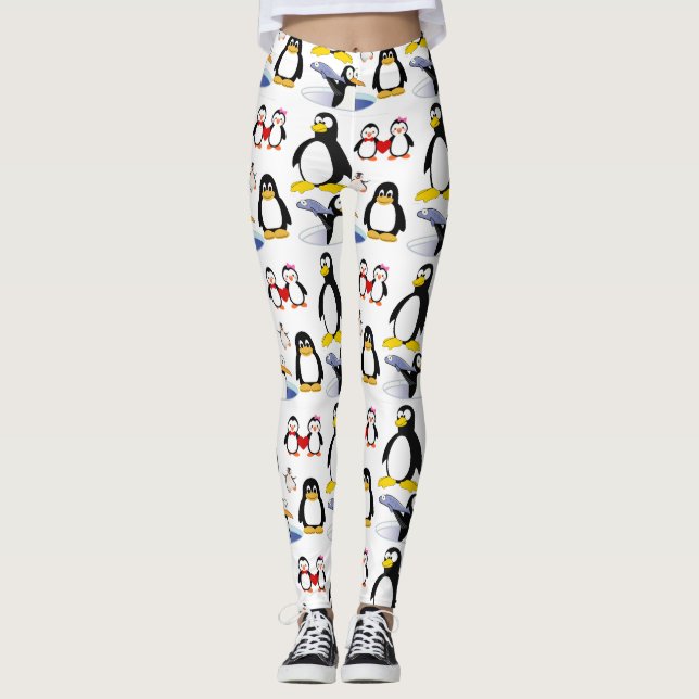 Penguins Leggings (Front)