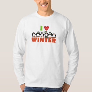 Penguins Love Winter Tshirts and Gifts