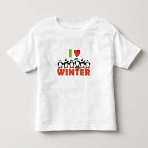 Penguins Love Winter Tshirts and Gifts