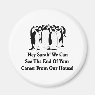 Penguins Message To Sarah Palin Magnet